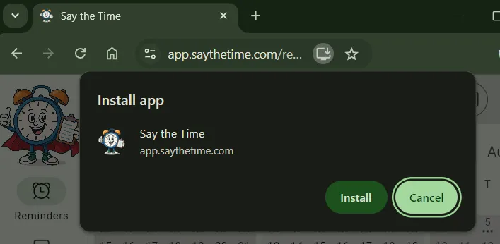 Install